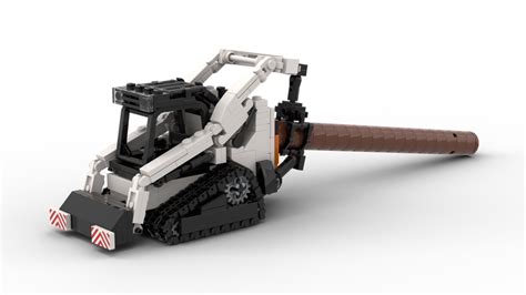 lego bobcat skid steer|lego skid steer bucket kit.